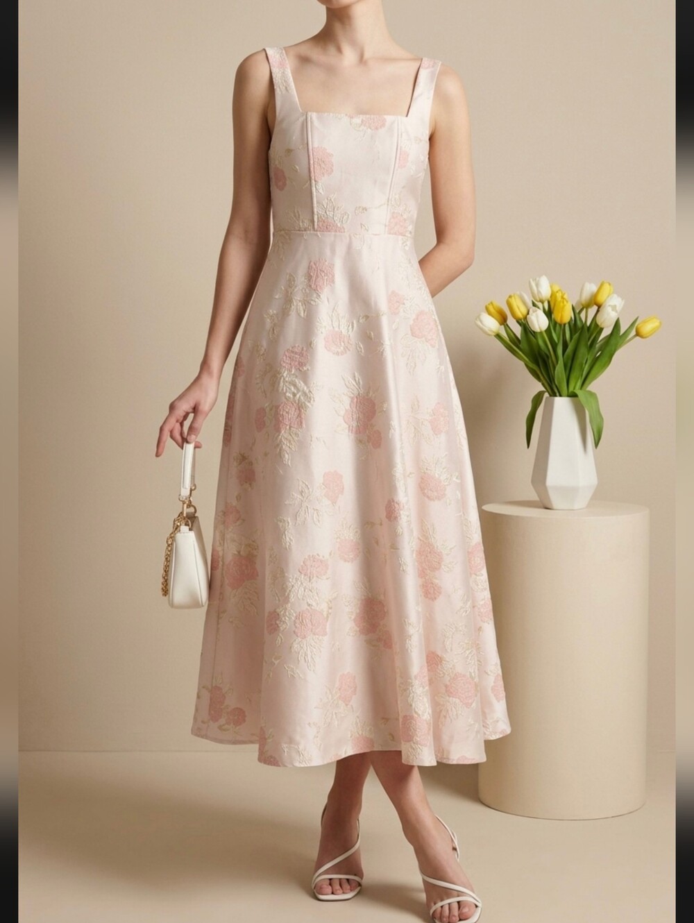Petal & Pup Zaria Midi Dress
